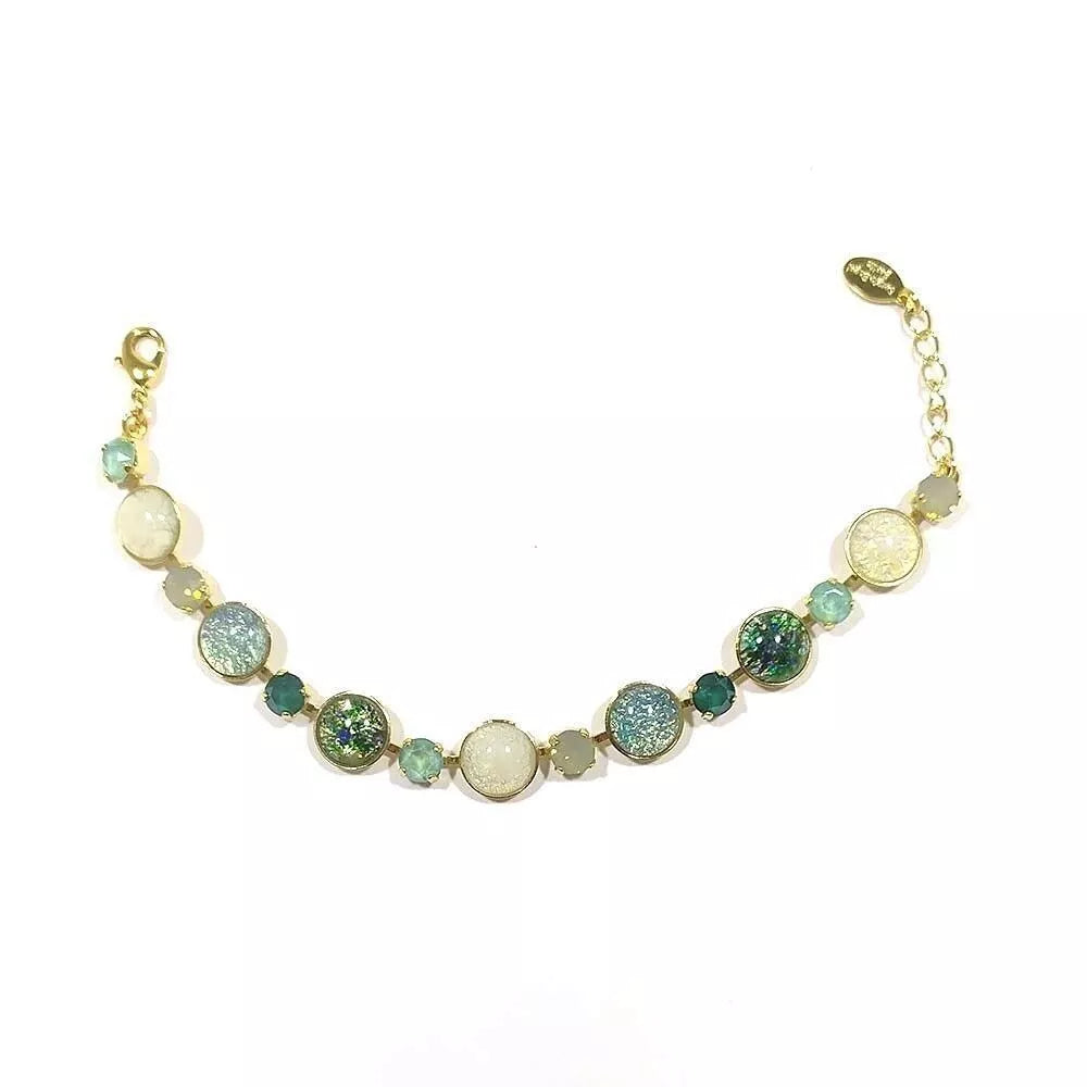 Armband "Bohemia" in der Farbe Lemon