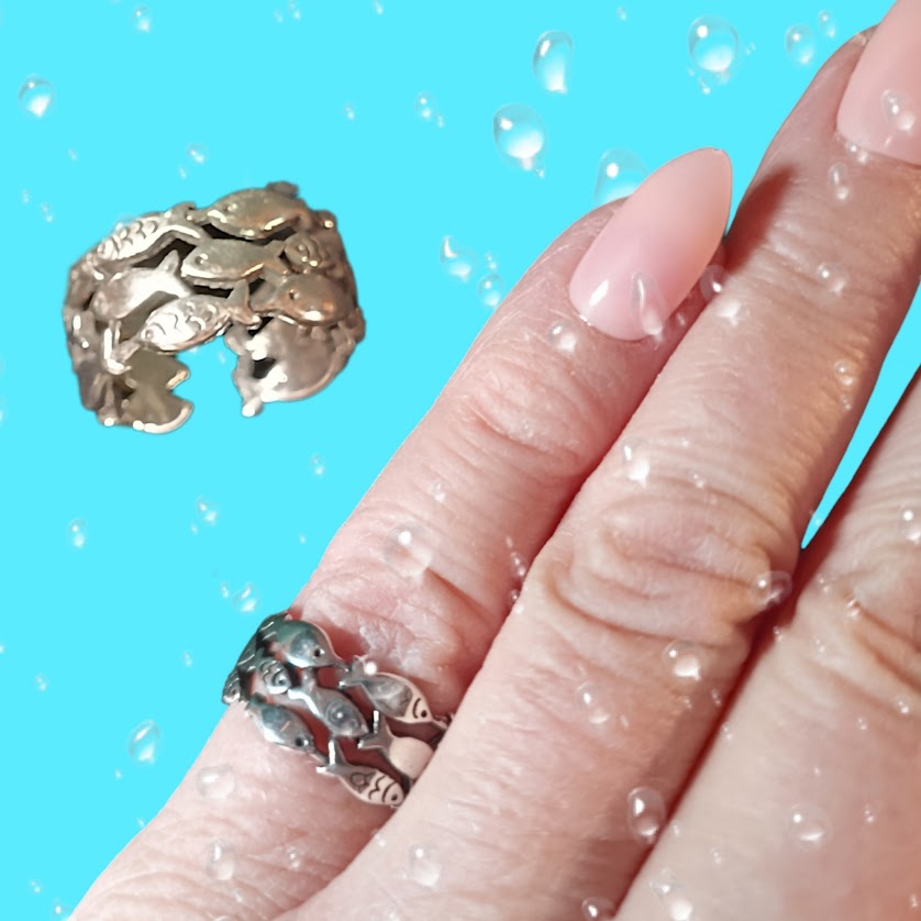 Ring Fischschwarm