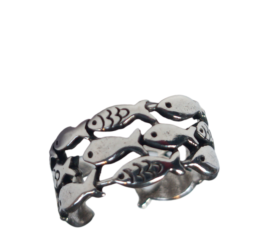 Ring Fischschwarm