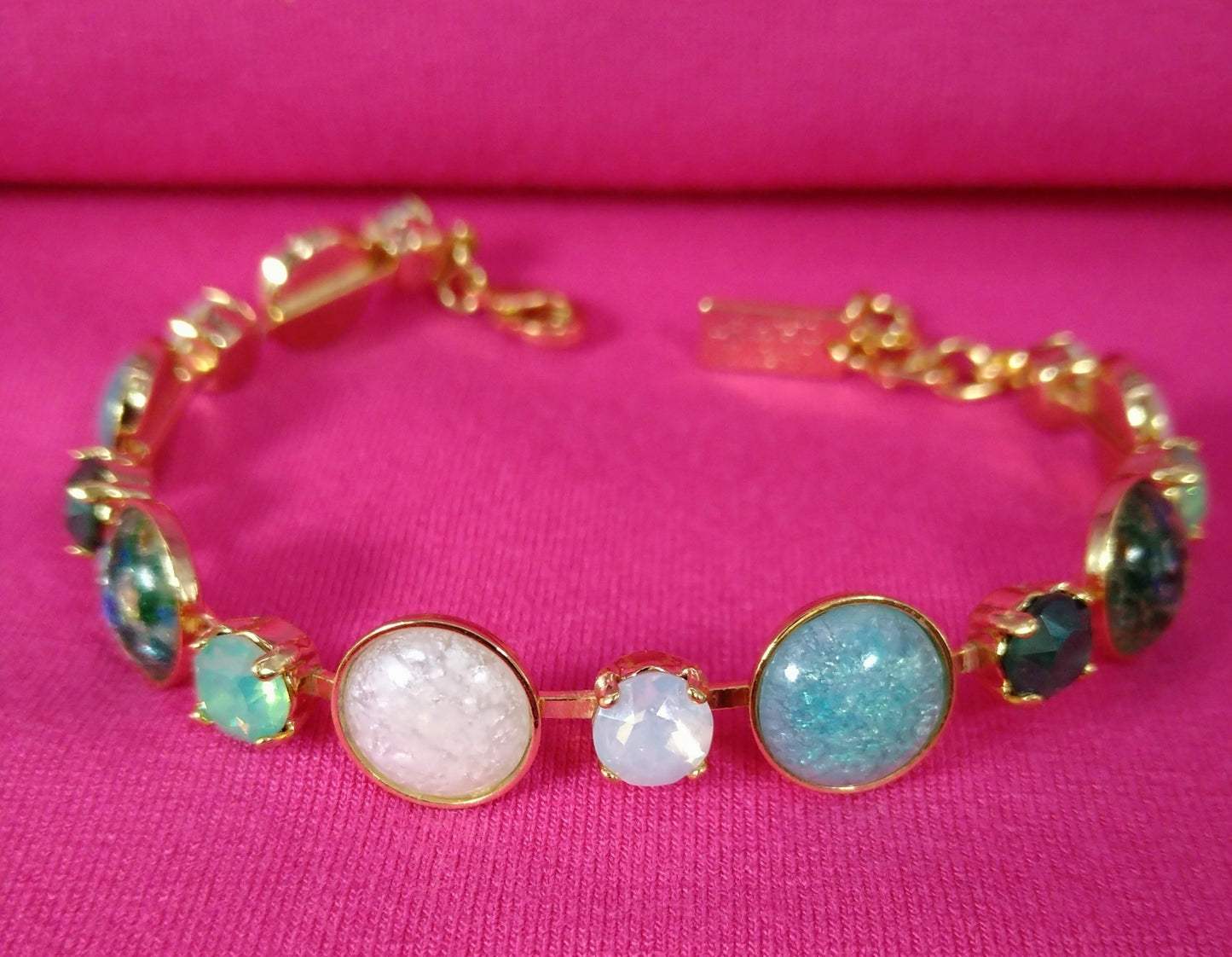 Armband "Bohemia" in der Farbe Lemon