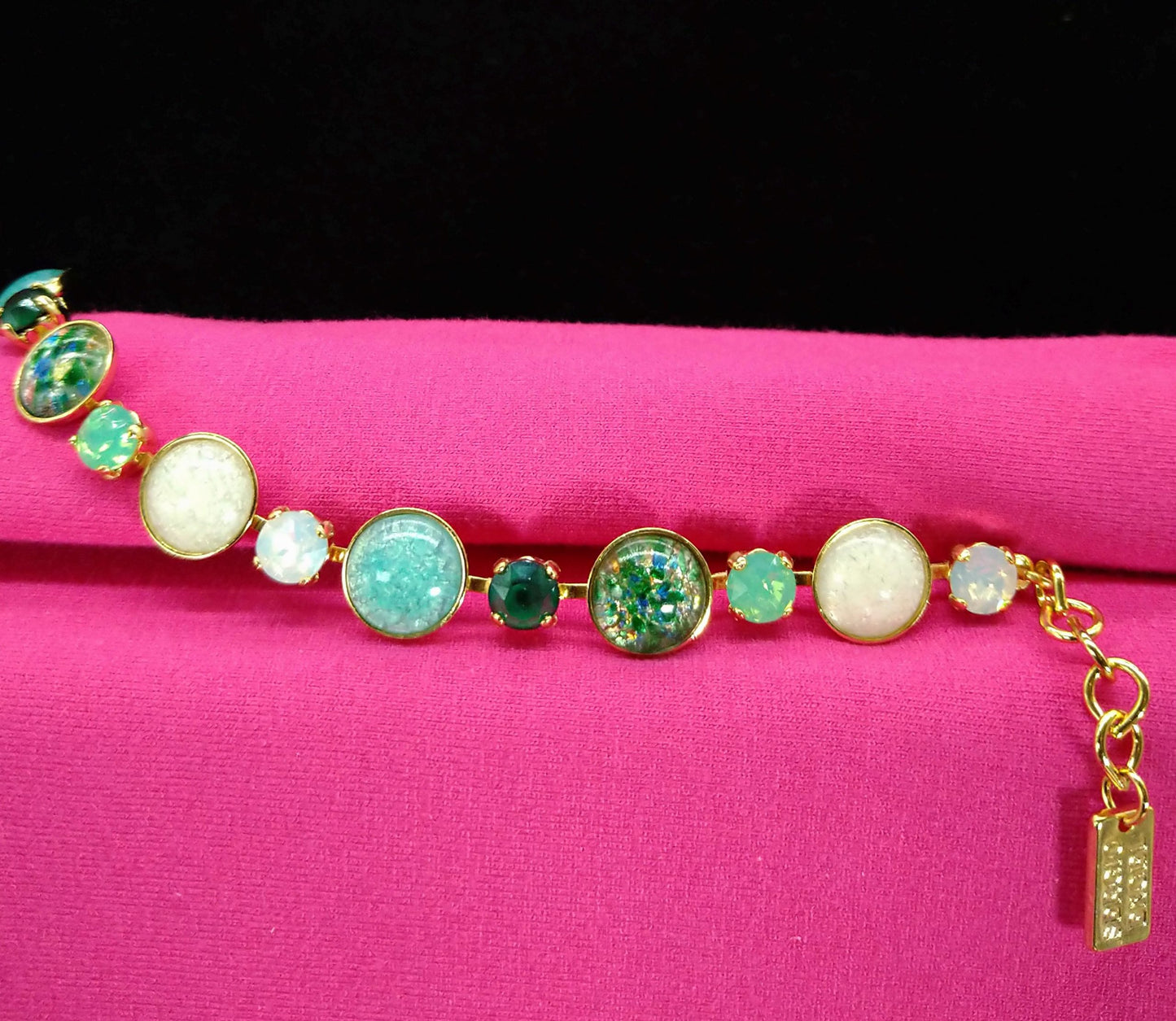 Armband "Bohemia" in der Farbe Lemon
