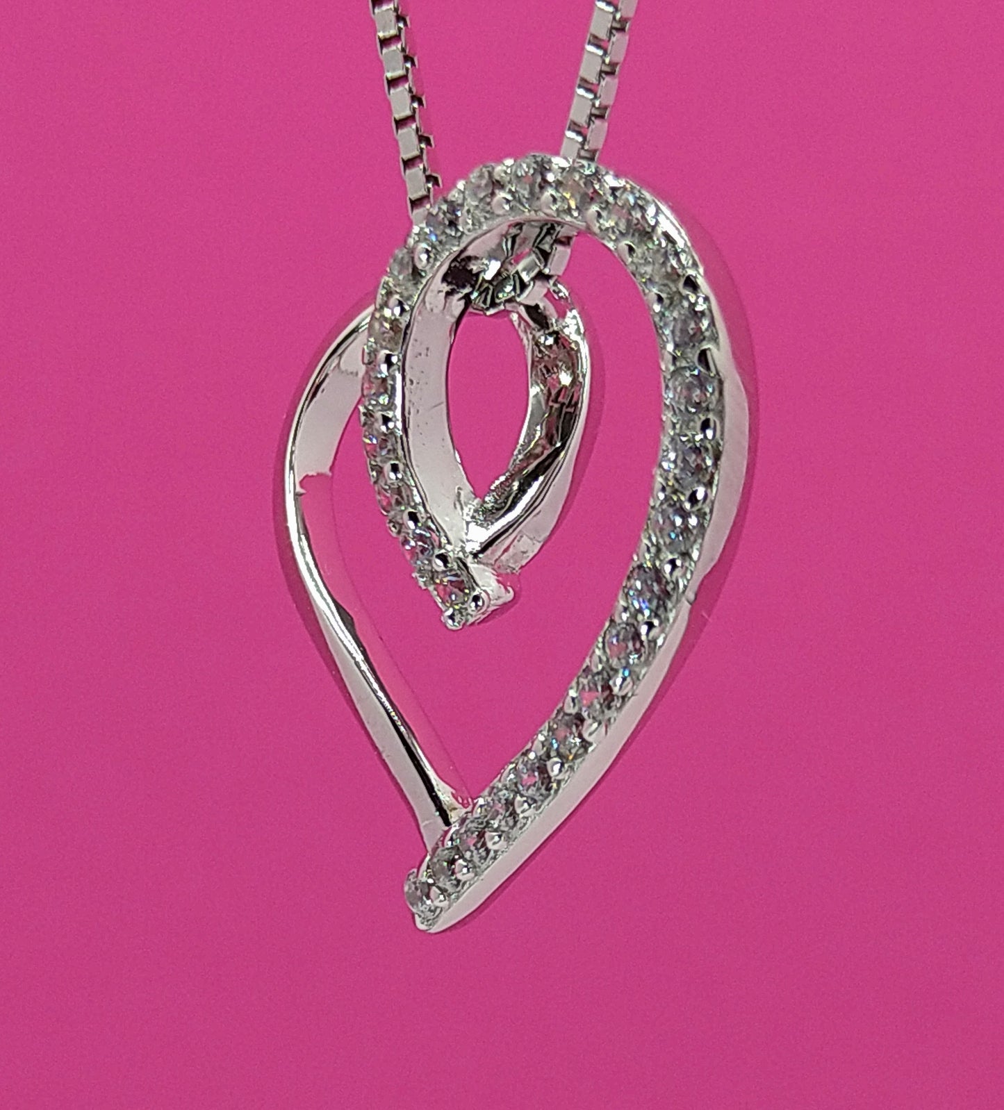 Kette 925 Silber "Herz"