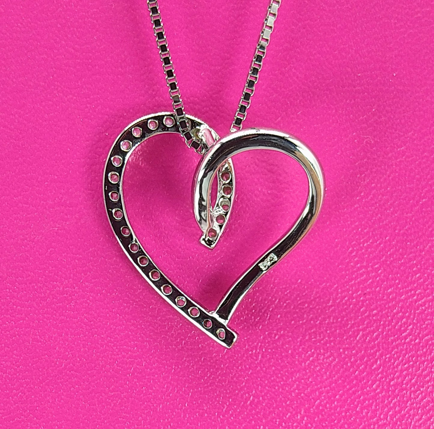 Kette 925 Silber "Herz"