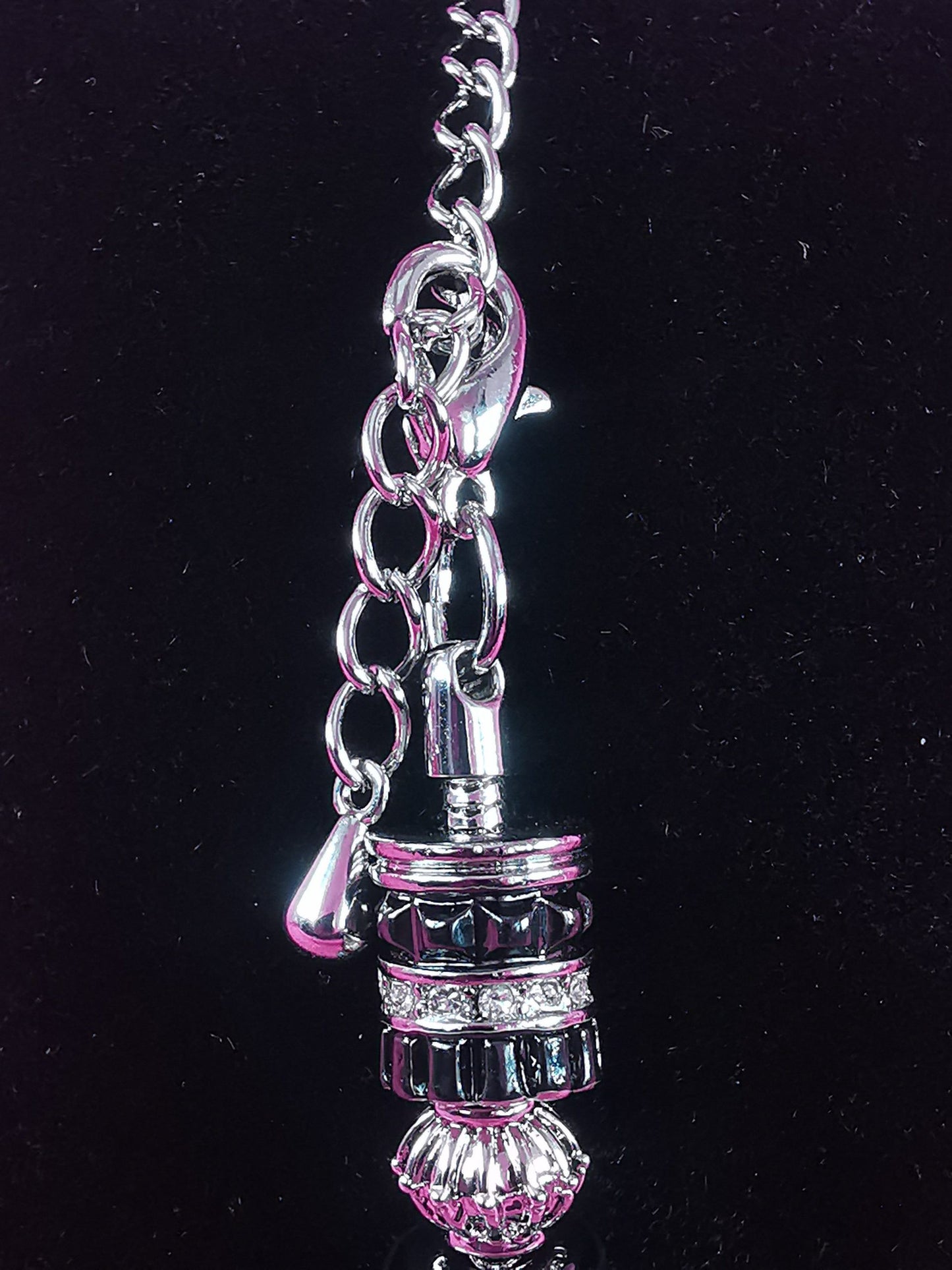 Armband Schwarz-Silber