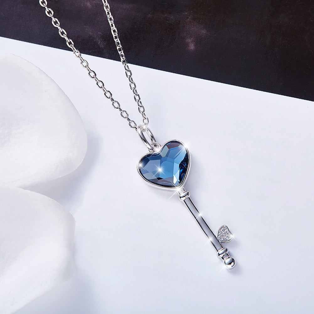 Kette "Schlüssel", 925 Silber