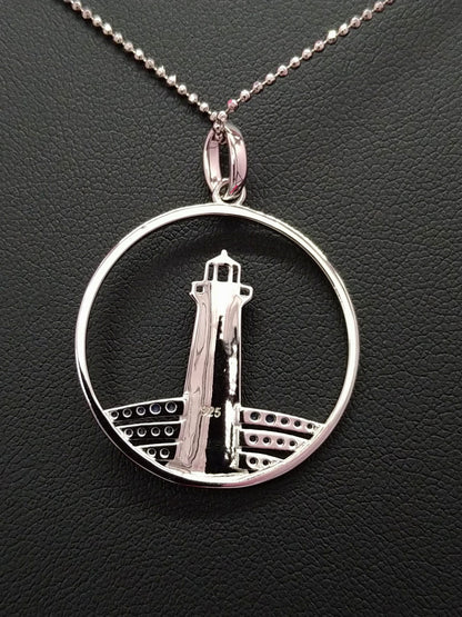 Kette "Leuchtturm", 925 Silber