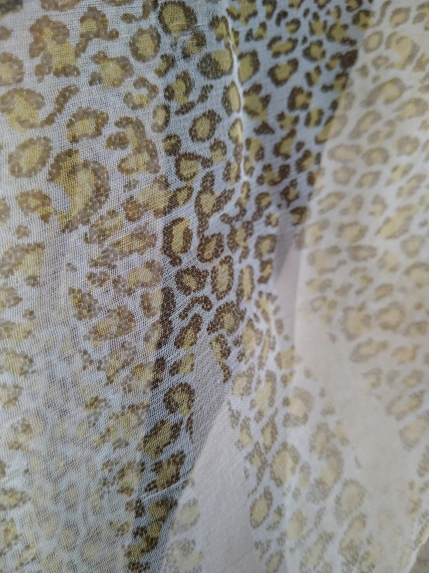 Tuch aus Seide "Leopard"